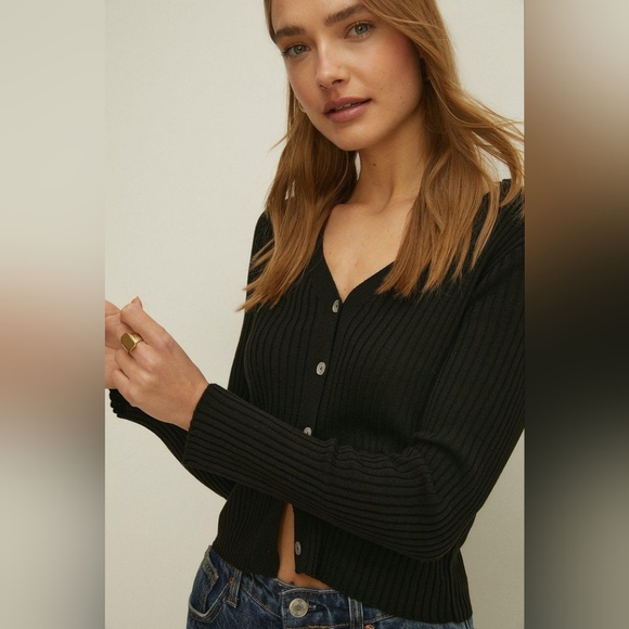 Vintage black Cardigan - Picture 1 of 7